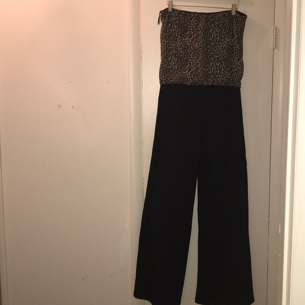 Women’s one piece leopard top jumper